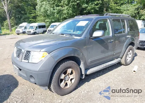 2006 Nissan Pathfinder Se from USA, damaged, VIN 5N1AR18W56C665701